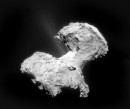 El Cometa 67P/Churyumov es pura Cáscara