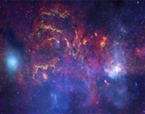 NASA difunde imágenes del centro galáctico captadas por grandes observatorios