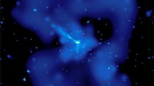 ¿Está la materia oscura enviando señales desde un agujero negro? 