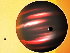 Un planeta más negro que el carbón