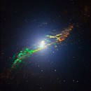 Telescopio ALMA logra nuevas imágenes de la galaxia Centaurus A