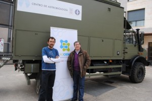 Laboratorio móvil de astrobiología arriva mañana a Zaragoza