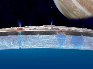 Científicas españolas recrean la superficie de la luna Europa