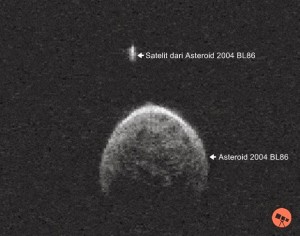 El Asteroide 2004 BL86 Tiene su propia Luna