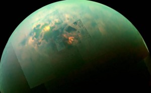 Cassini explora mar de metano puro en Titán