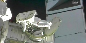 Una tormenta dejó incomunicados a los astronautas del Discovery