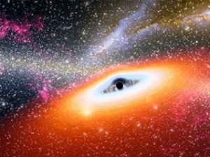 Dos agujeros negros prehistóricos