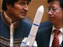 El primer satélite boliviano, más cerca del espacio